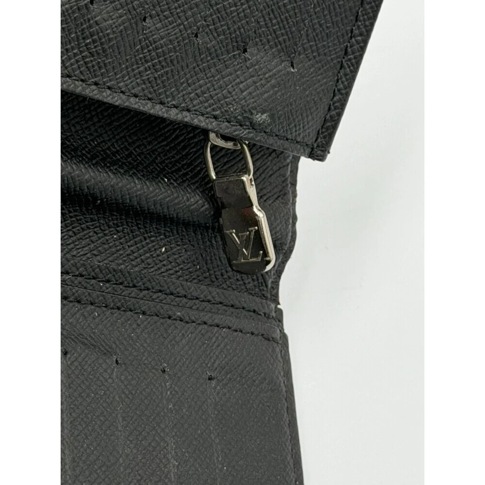Louis Vuitton Brazza Damier Graphite Alps Sticker Wallet Men's Limited Edition